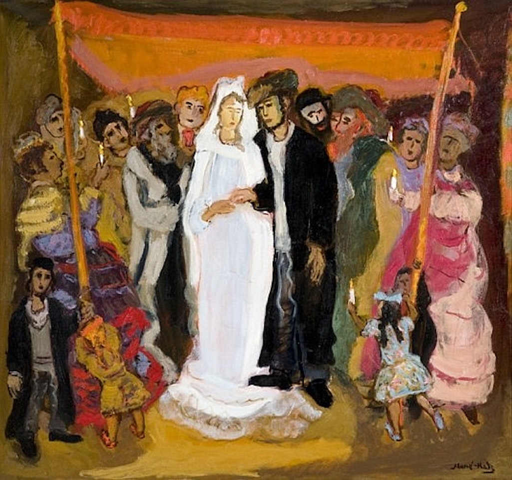 Le mariage by Emmanuel Mané-Katz