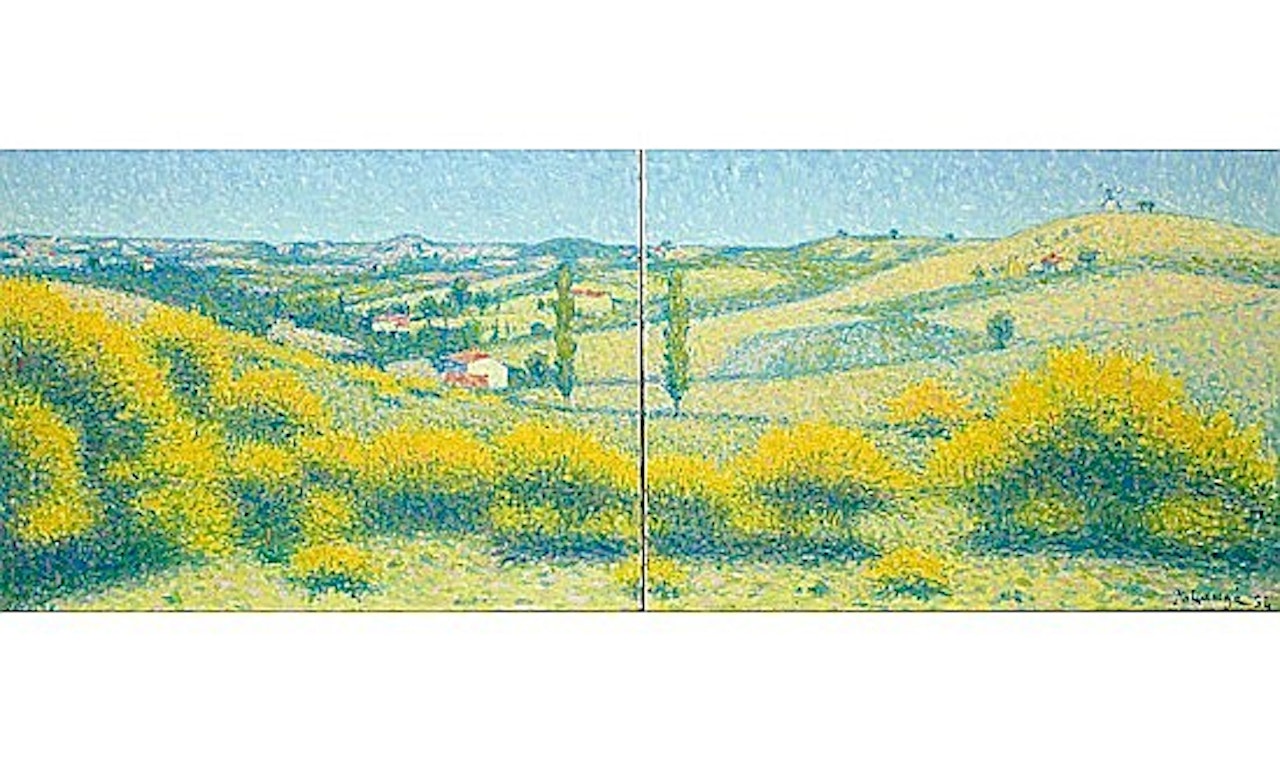 Le moulin de Gatimel aux environs de Cailhau by Achille Laugé