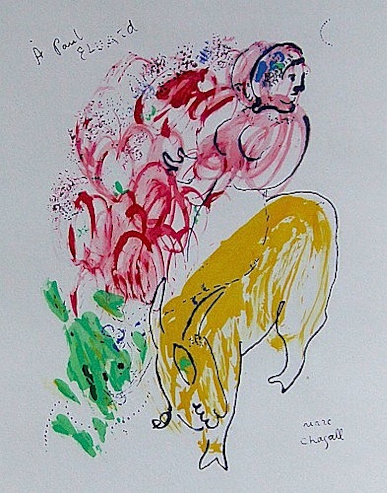 THE HARD DESIRE TO LAST by Marc Chagall