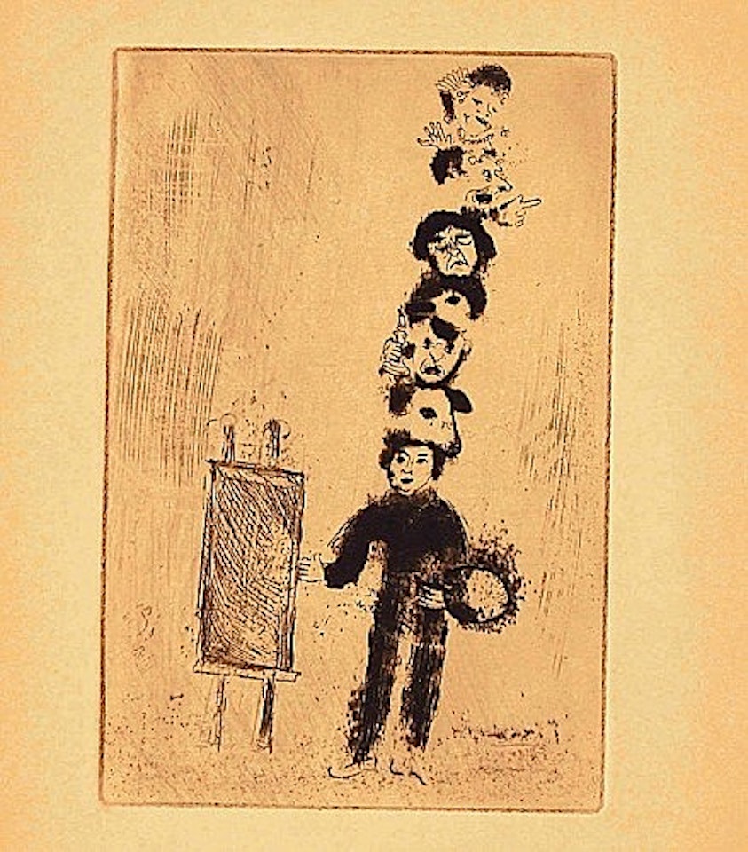 THE SEVEN DEADLY SINS by Marc Chagall