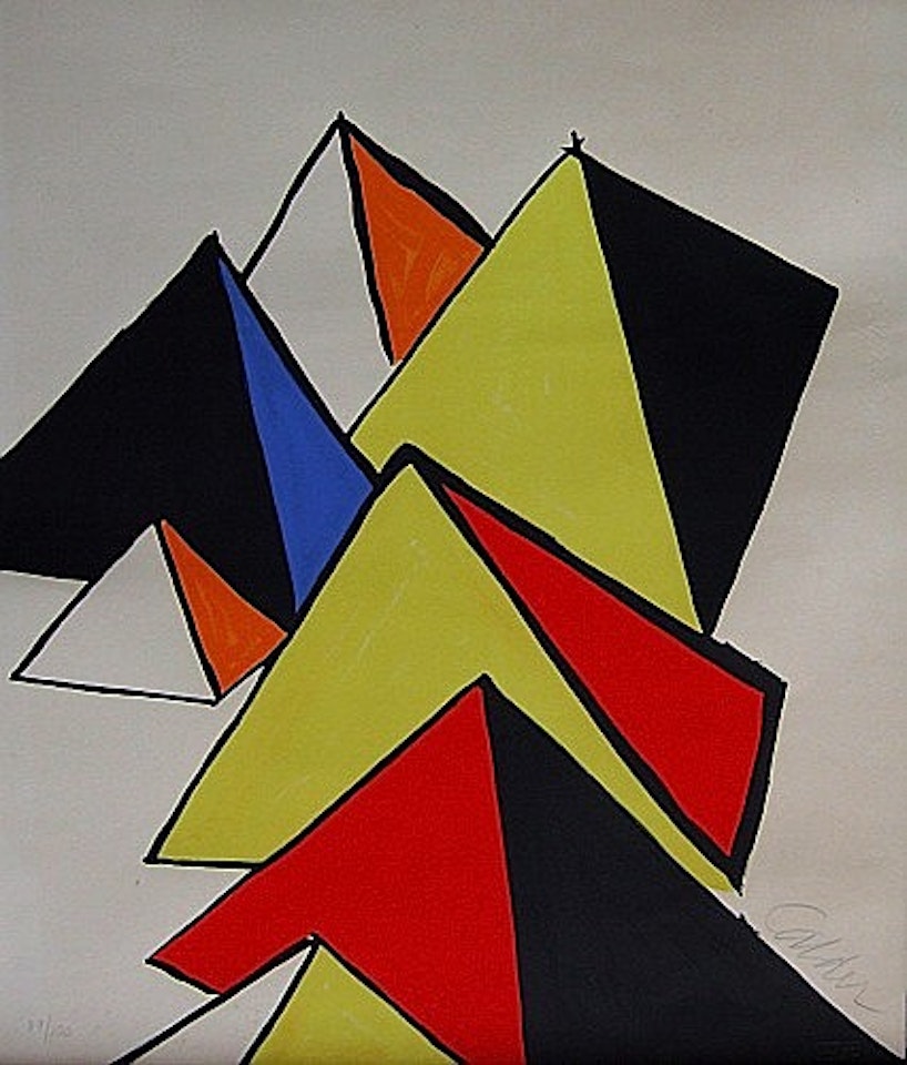 PYRAMIDES by Alexander Calder