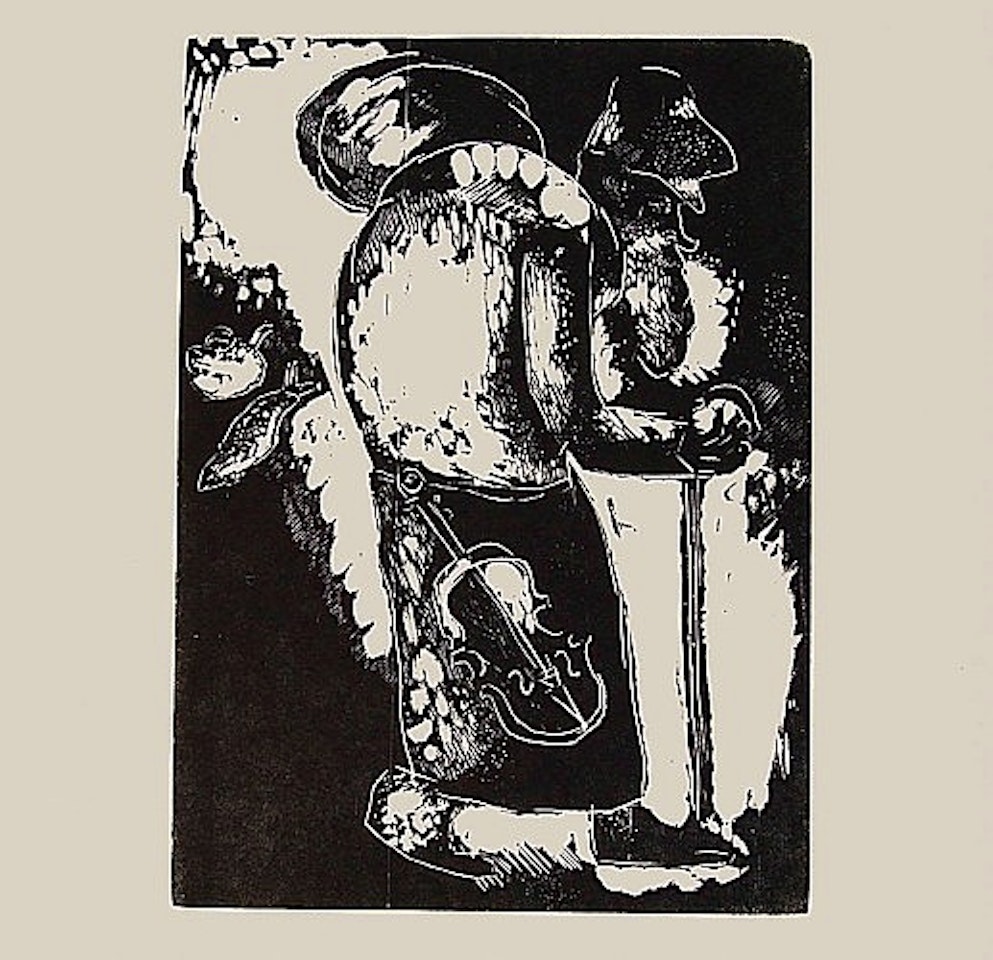 SET OF 6 WOODEN GRAVES by Marc Chagall