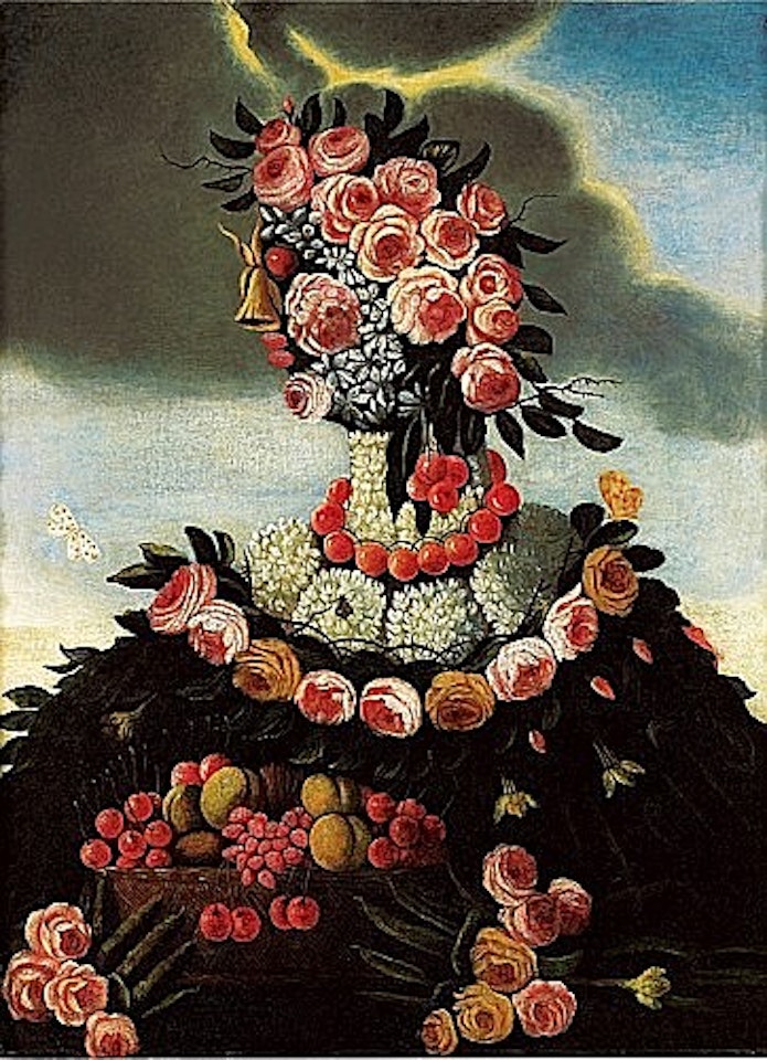 Le printemps by Giuseppe Arcimboldo by Italian School