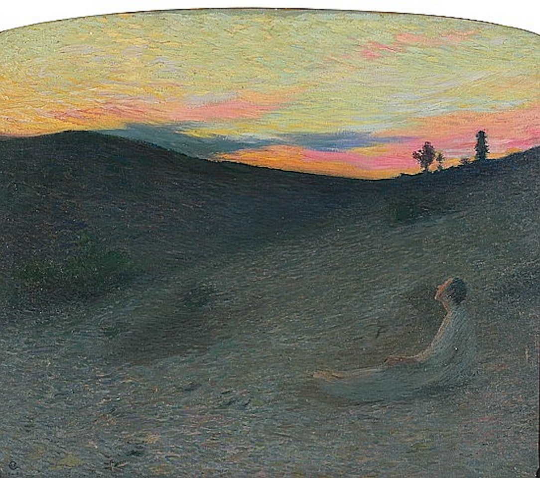 LE CREPUSCULE by Henri Jean Guillaume Martin