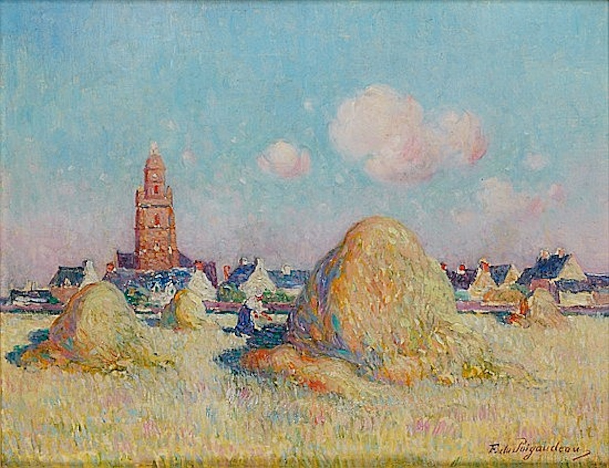 FENAISON EN BRETAGNE by Ferdinand du Puigaudeau