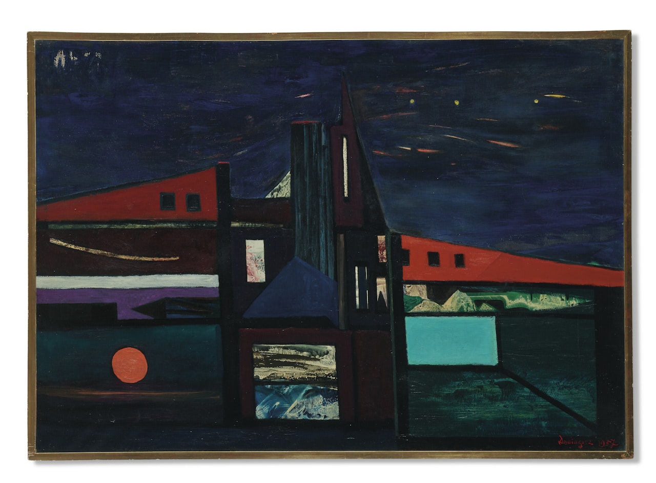 La Ville by Oscar Dominguez