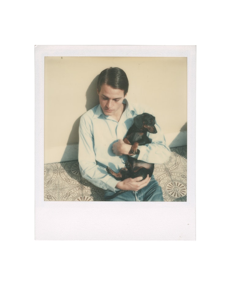 Jed Johnson and Archie by Andy Warhol