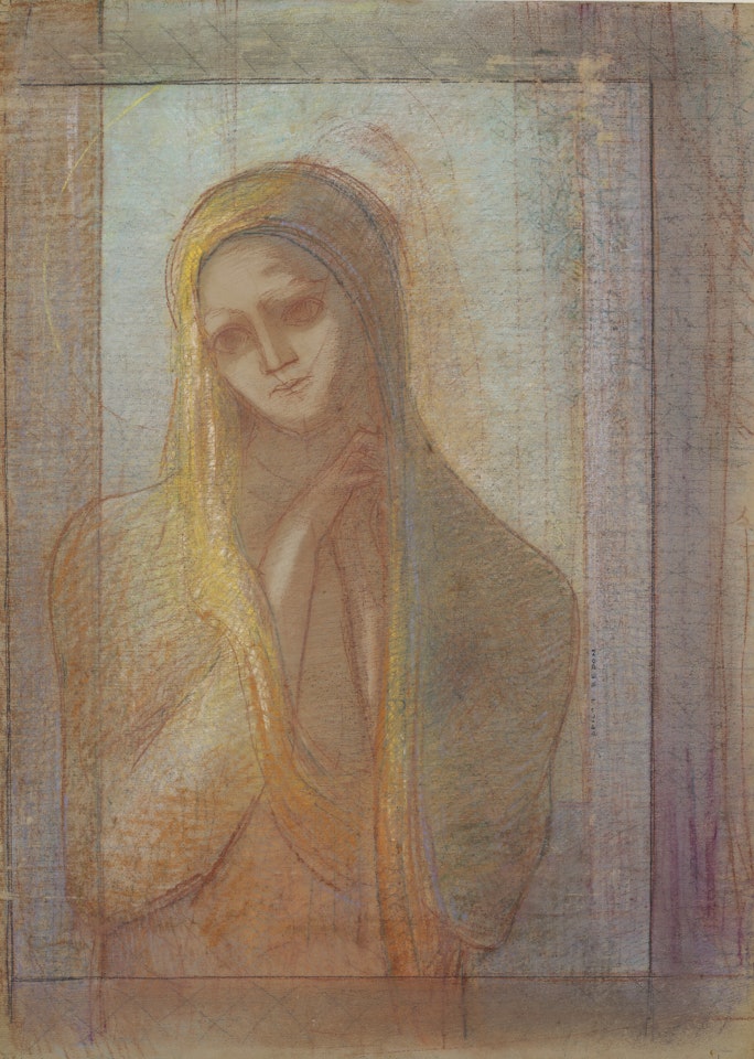 La Souffrance by Odilon Redon
