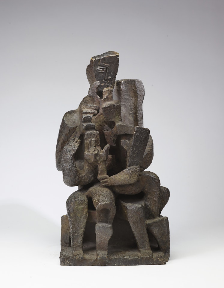 Le Bel Enfant ou Groupe familial ou La Famille ou Maternité ou Le Fils ou Le Scultpeur by Ossip Zadkine