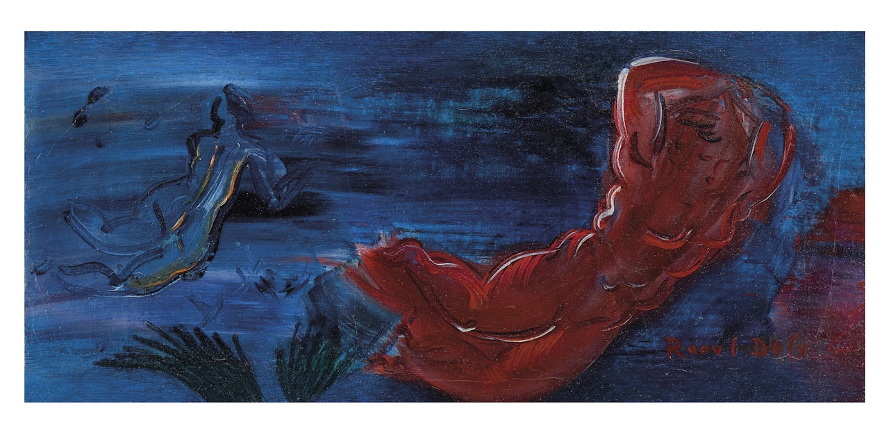 Naïade rouge by Raoul Dufy