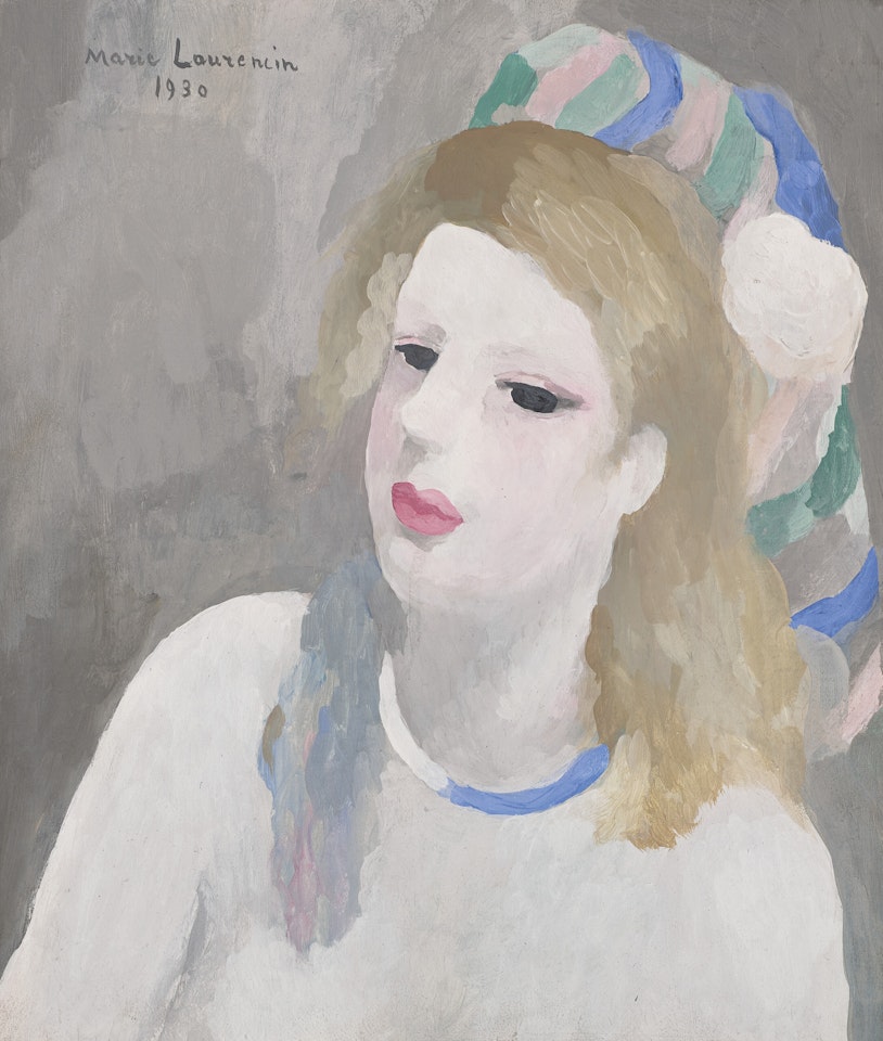 Jeune fille au turban by Marie Laurencin