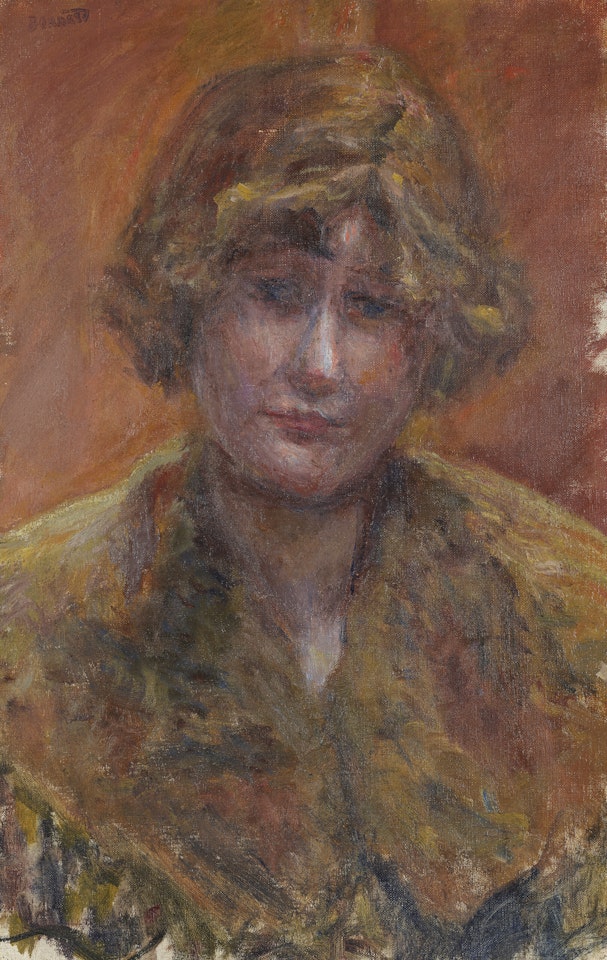 Portrait de jeune fille (étude) by Pierre Bonnard