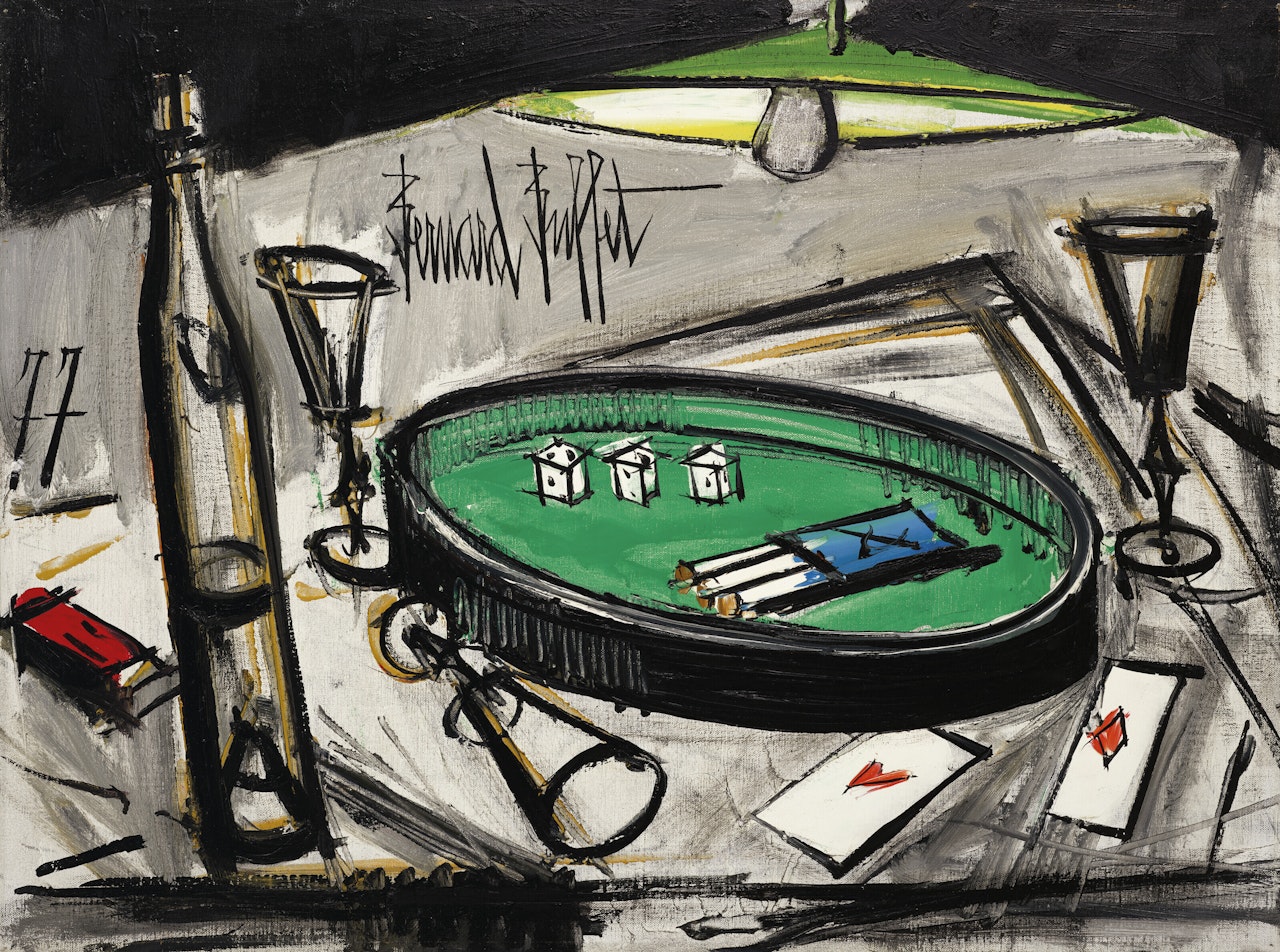 421 vert by Bernard Buffet
