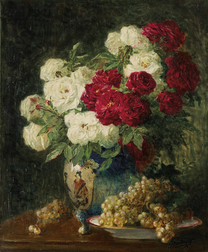 Bouquet de fleurs by Pierre Eugène Montezin