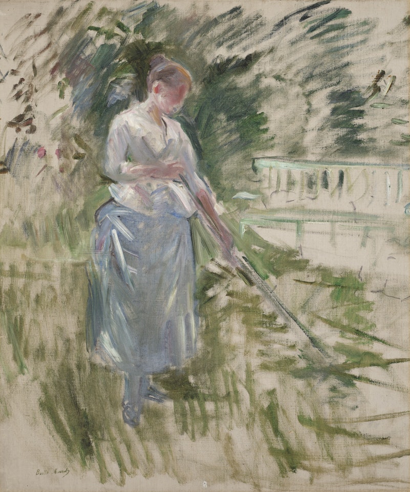 Faneuse by Berthe Morisot
