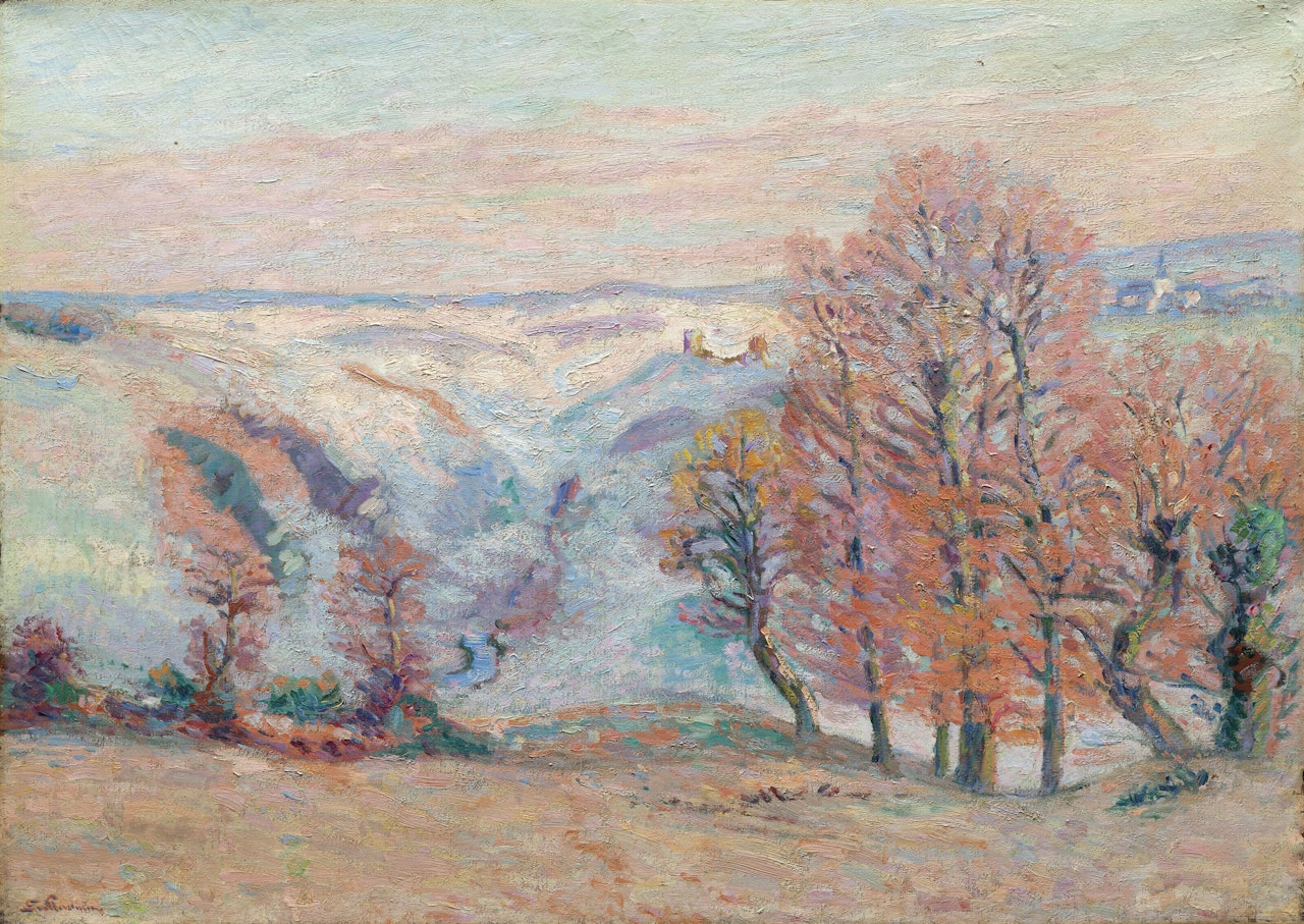 Gelée blanche à Crozant by Armand Guillaumin