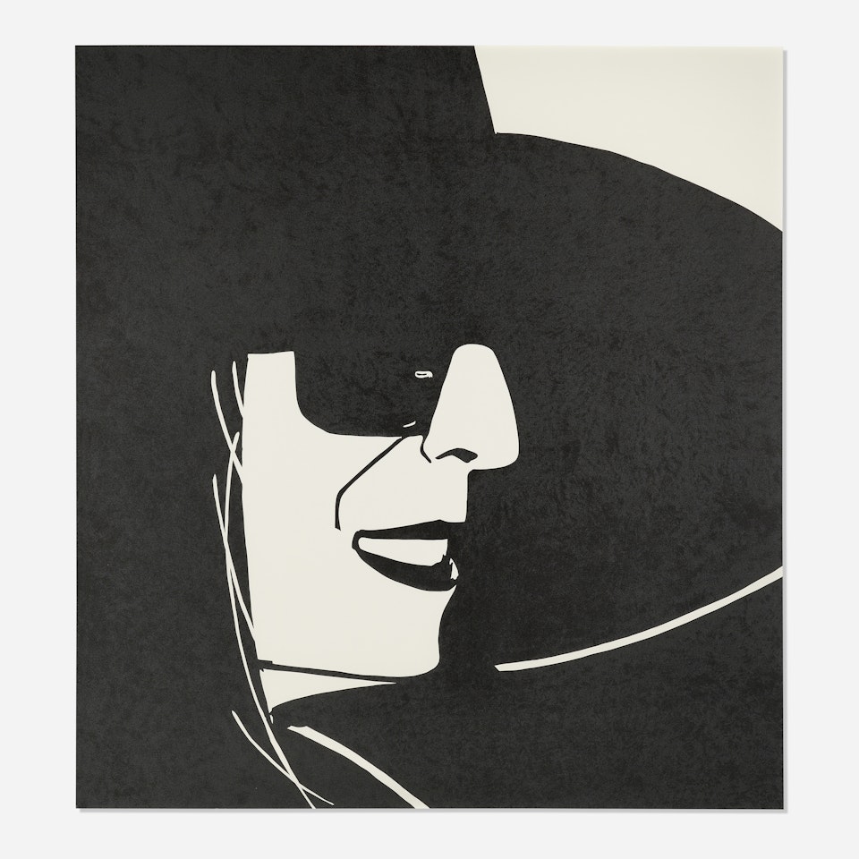 Black Hat (Ada) by Alex Katz