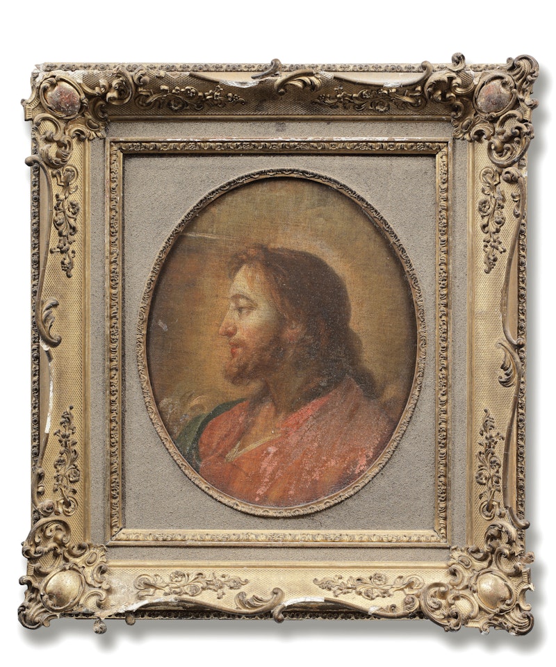 The Head of Christ in profile by French School