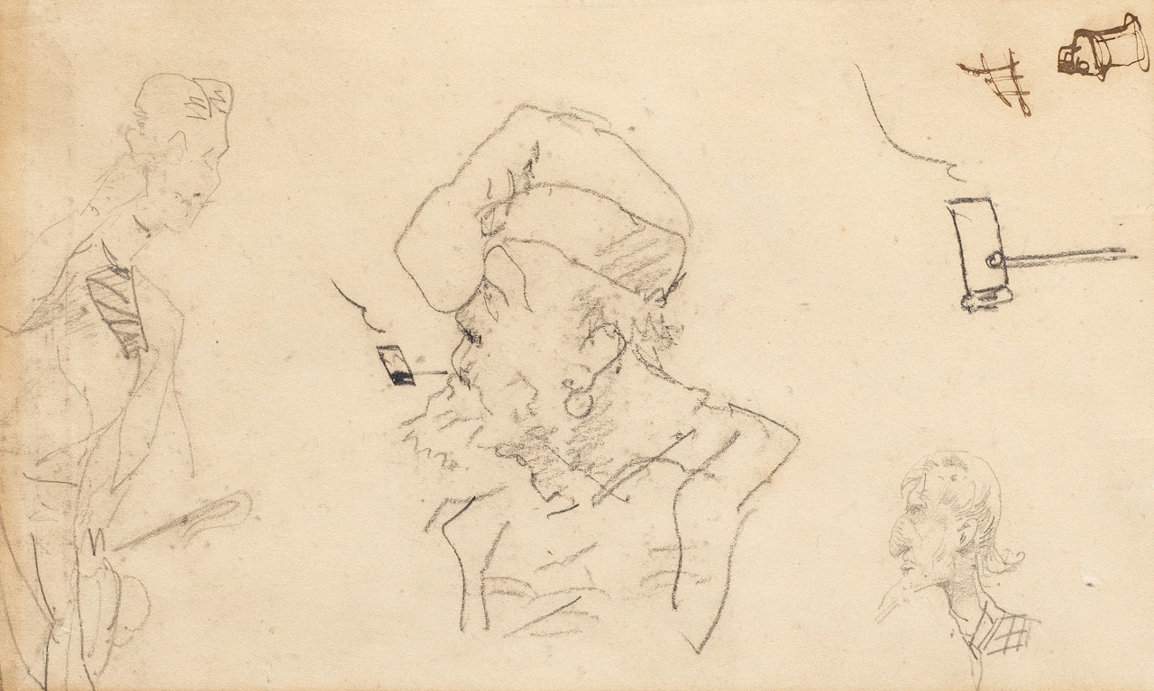 Oncle Sam by Henri de Toulouse-Lautrec