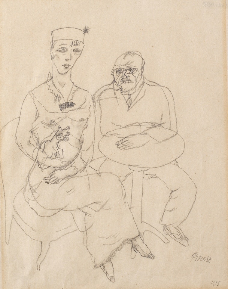 Unterhaltung by George Grosz