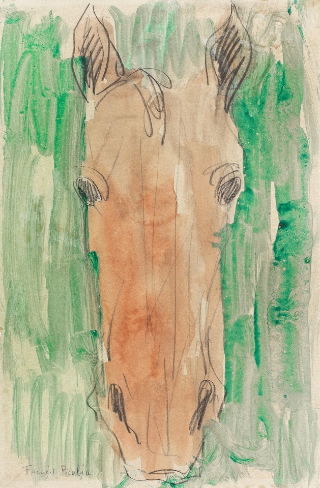 Tête de cheval by Francis Picabia