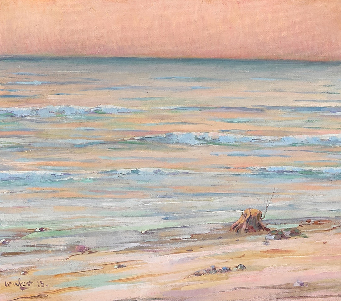 One October Evening by Walter Ufer