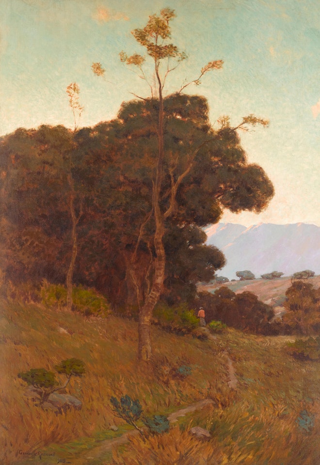 In Southern California (Thought to be Brea Hills) by Granville Redmond