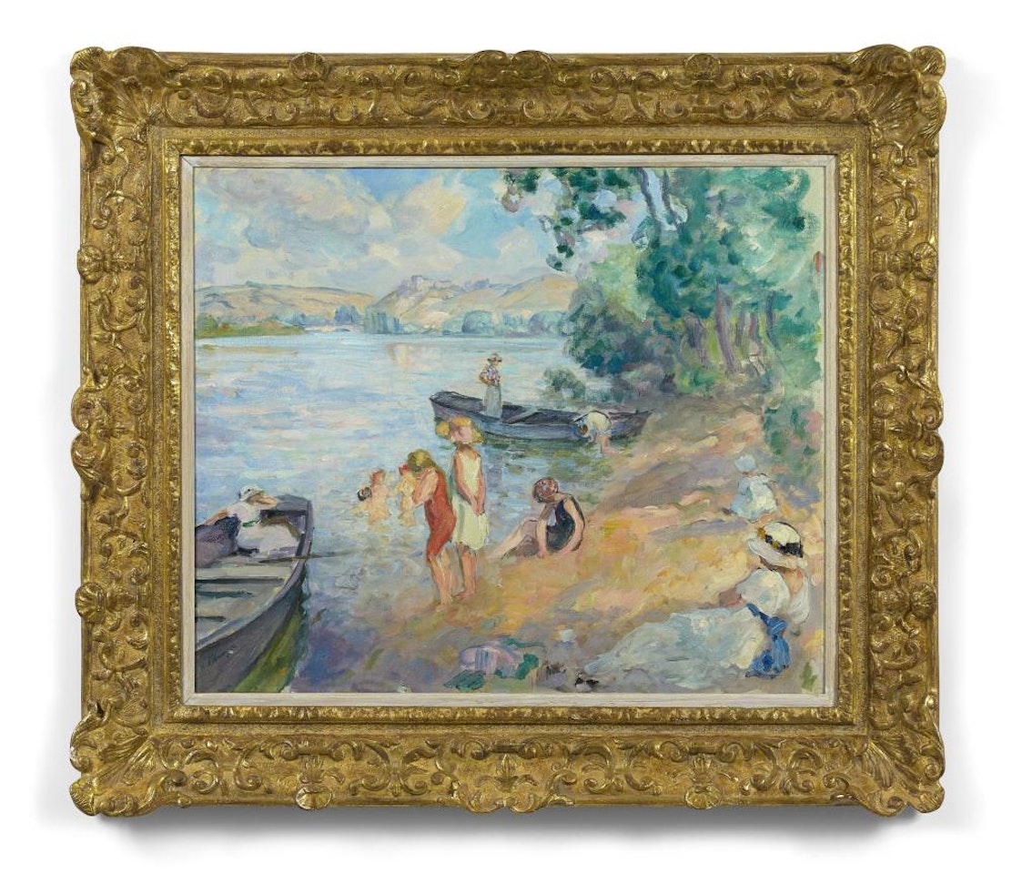 Baigneuses près des Andelys by Henri Lebasque