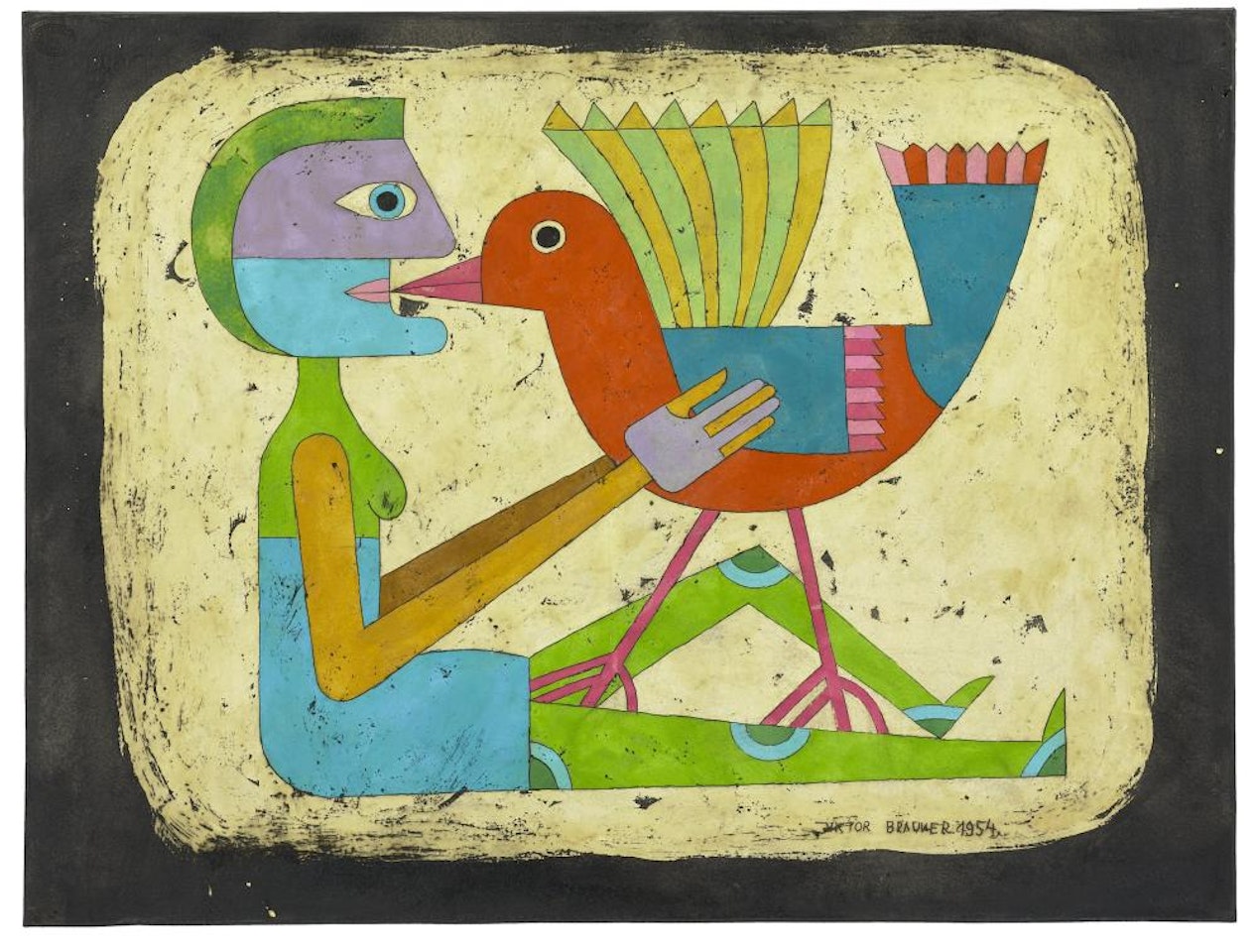 Initiation à la liberté by Victor Brauner