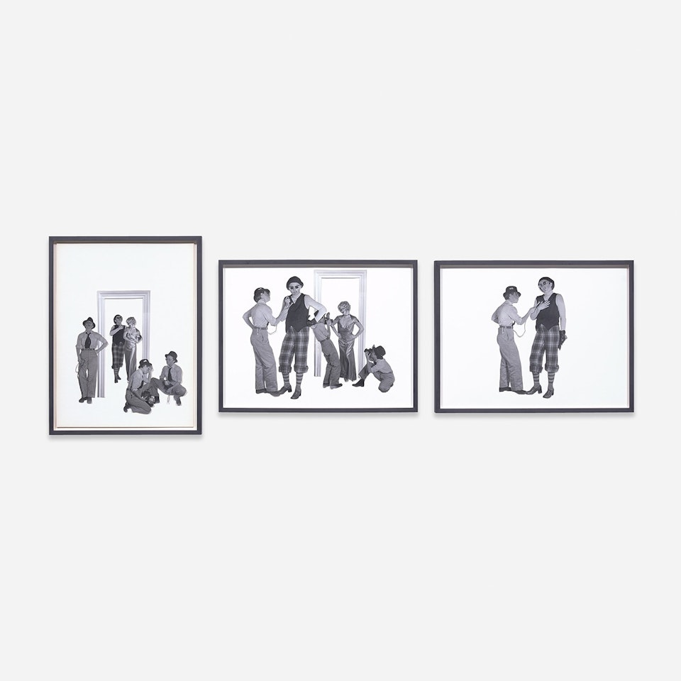 Murder Mystery, Scenes 8, 10 and 11 by Cindy Sherman