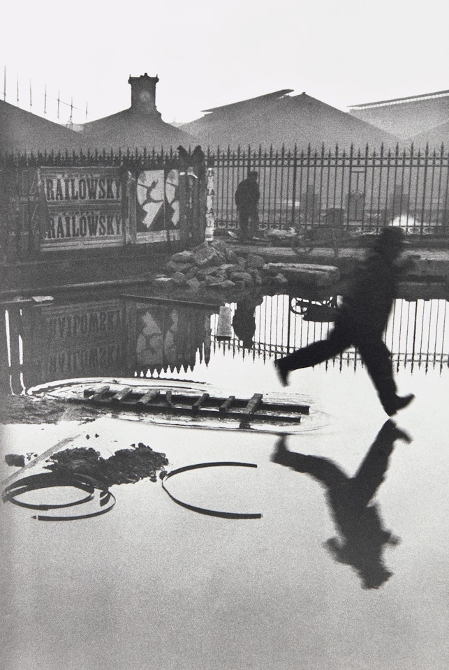 Behind the Gare Saint-Lazare, Paris by Henri Cartier-Bresson