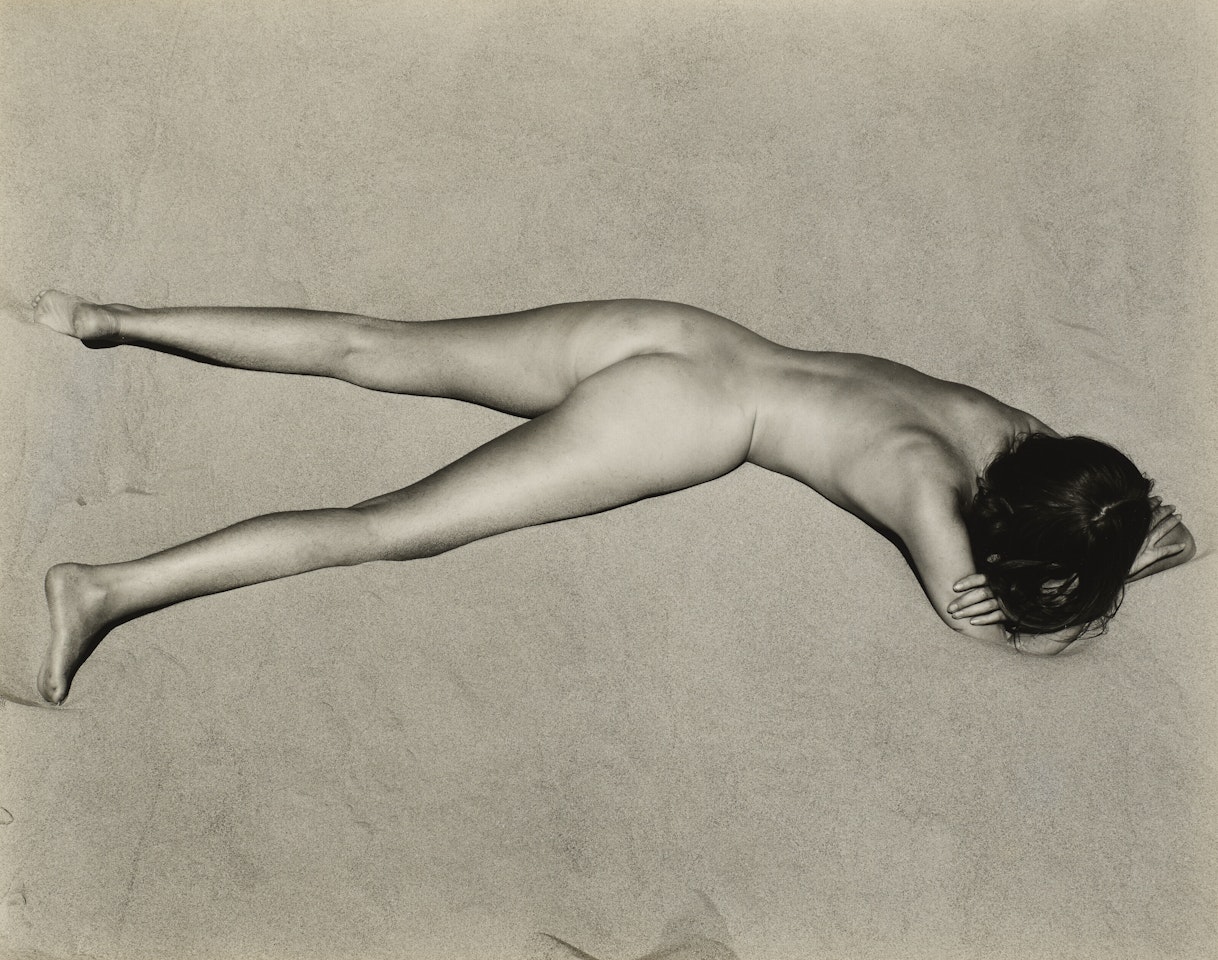 Nude on Sand, Oceano by Edward Weston