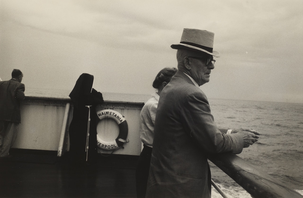 Approaching New York Harbor by Robert Frank