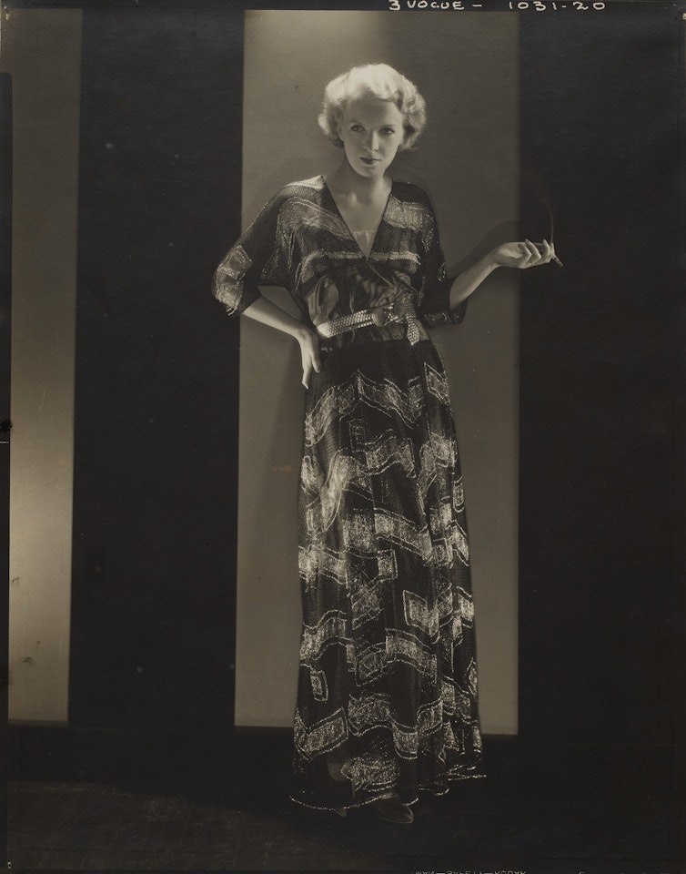 Frances Williams, for Vogue, March 10, 1931 by Edward Steichen