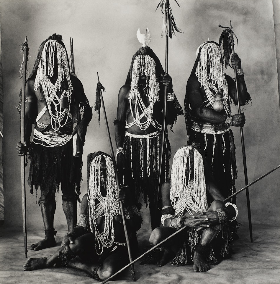 Bena Family, New Guinea by Irving Penn