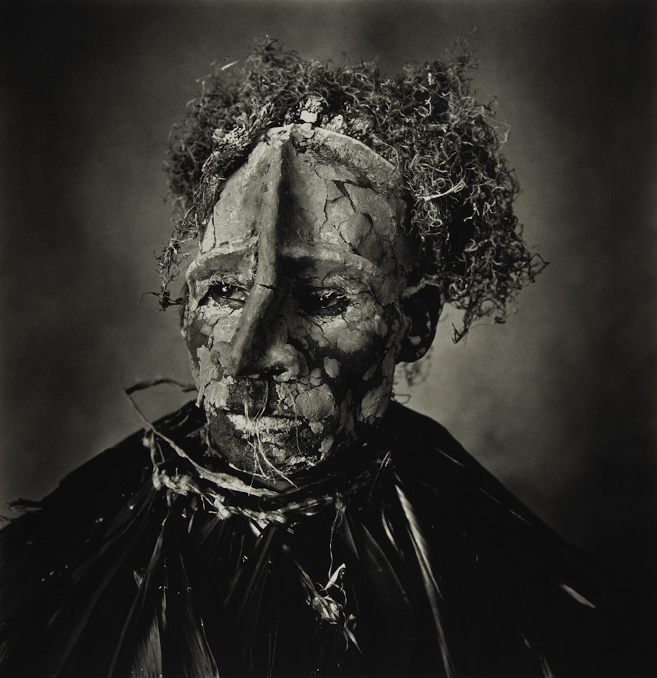 Man with Pink Face, New Guinea by Irving Penn