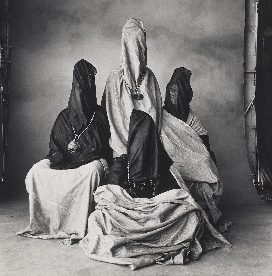 Four Guedras, Morocco by Irving Penn