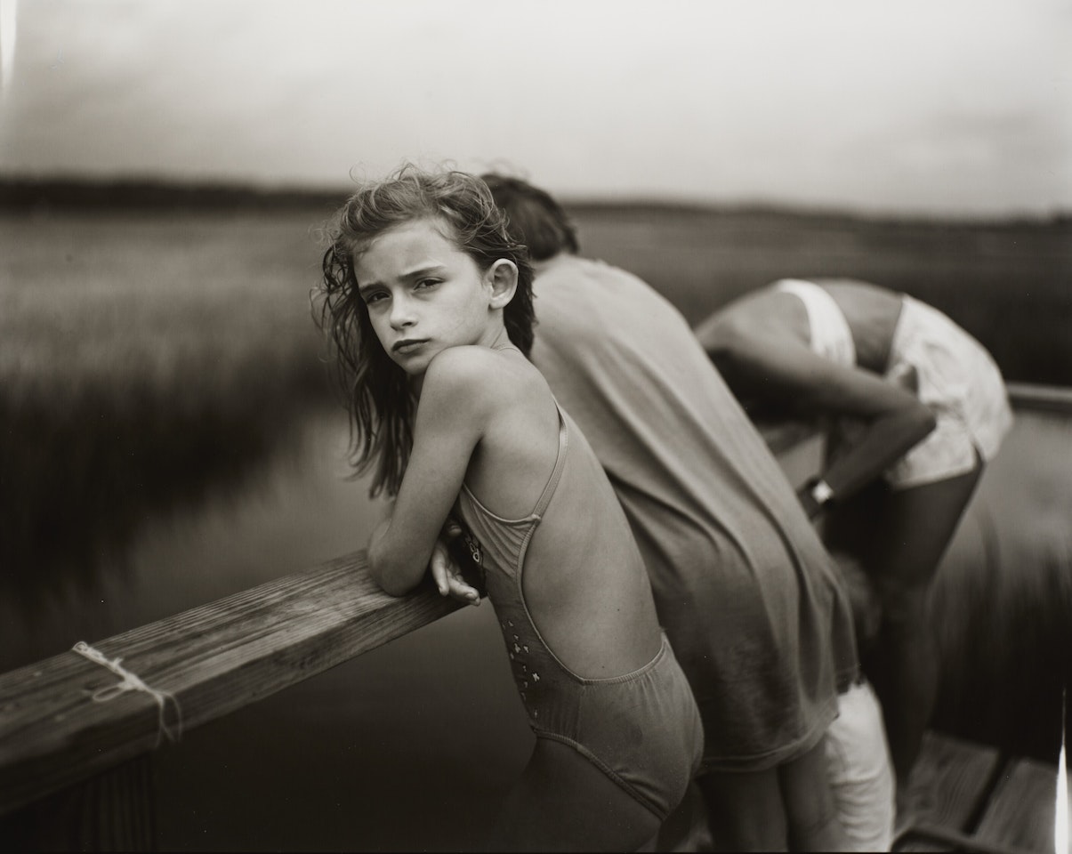 Jesse in the Wind by Sally Mann