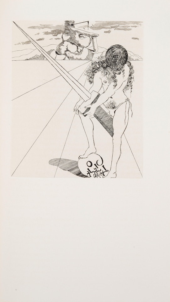 Le Château d'Otrante by Salvador Dali