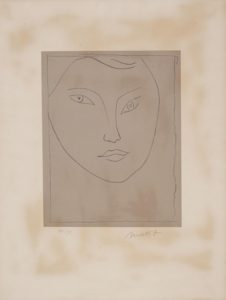 Portrait de Claude D. by Henri Matisse