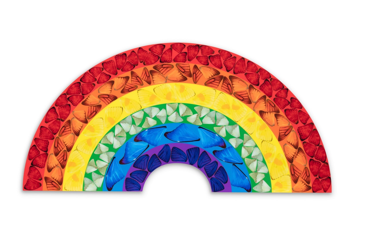 Butterfly Rainbow (Small) by Damien Hirst