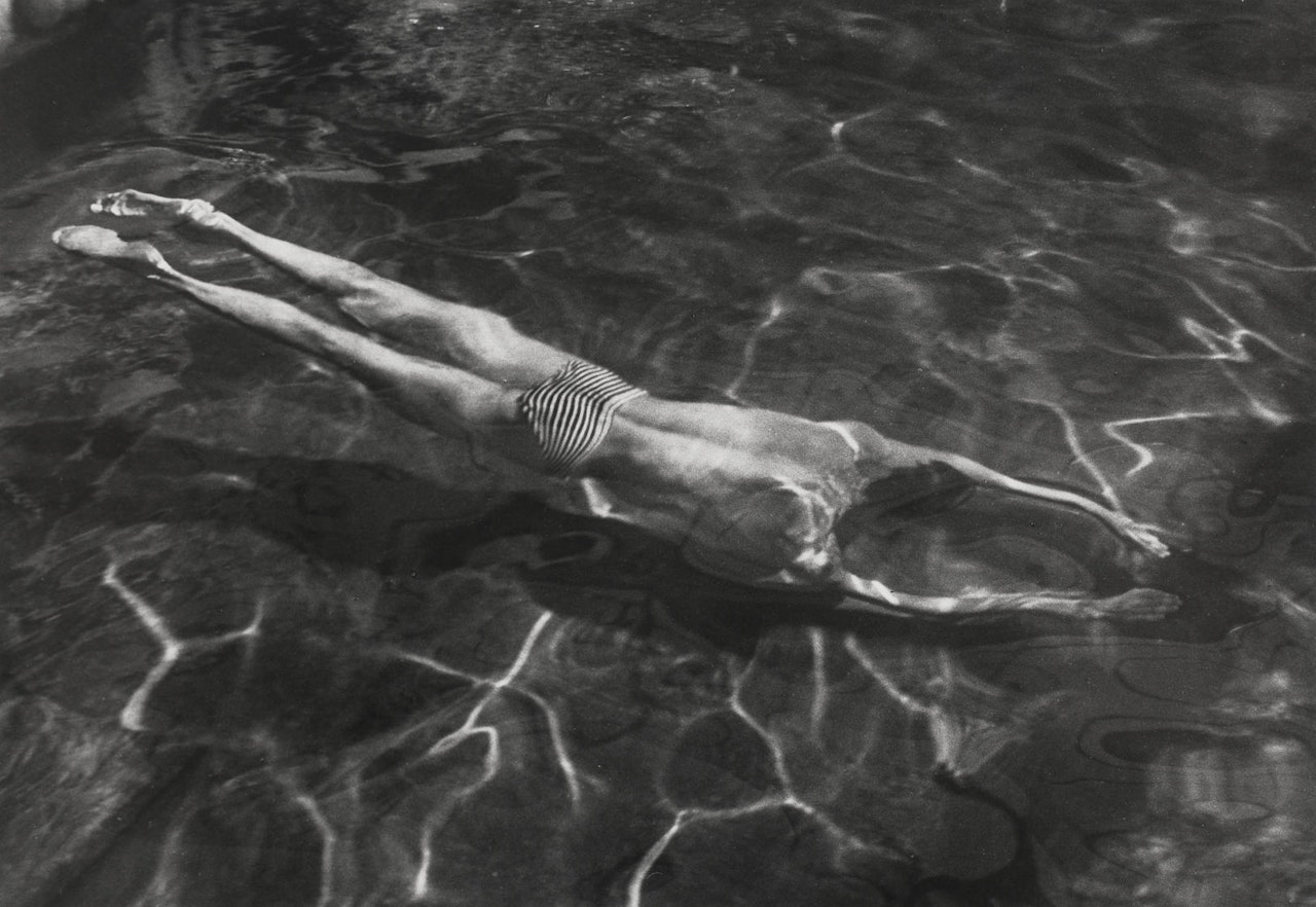 Underwater Swimmer, Hungary by André Kertész