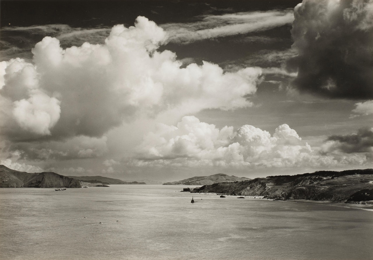 Golden Gate Before the Bridge by Ansel Adams