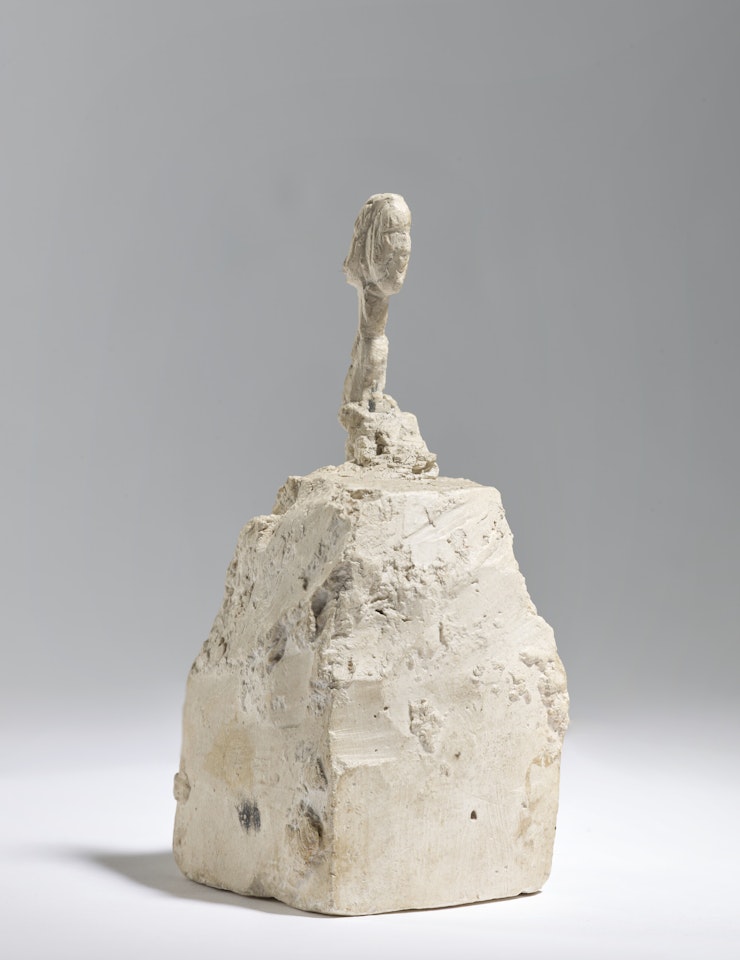 Petite tête de Marie-Laure de Noailles sur socle by Alberto Giacometti