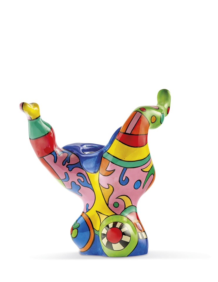 Upside Down Lady vase by Niki de Saint Phalle