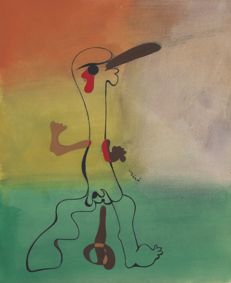 Personnage by Joan Miró
