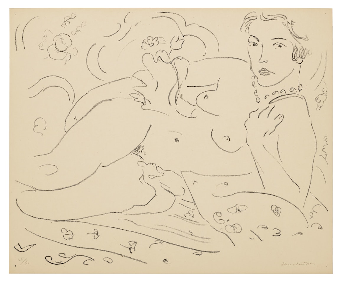 Nu, main gauche près de l'épaule by Henri Matisse