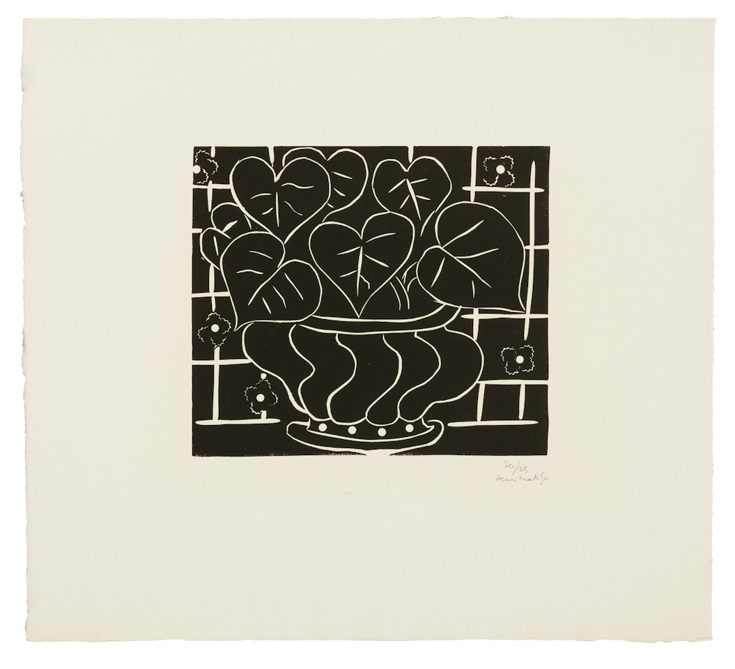 Corbeille de bégonias I by Henri Matisse