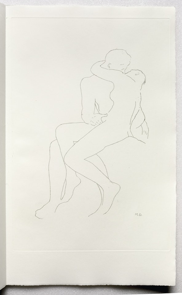 The Large Glass and related works. Volume two. With nine original etchings by Marcel Duchamp on the theme of the lovers. Milan : Schwarz Gallery, [1968] by Marcel Duchamp