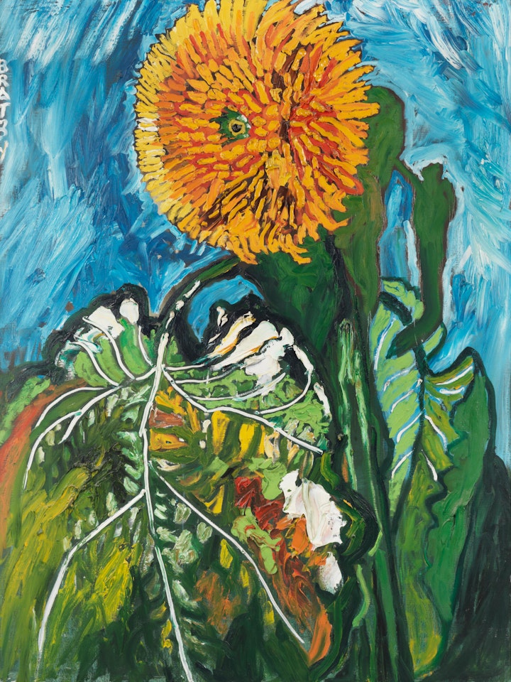 Sunflower by John Bratby